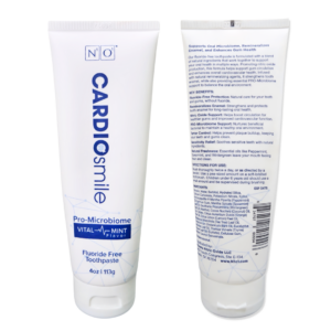 N1o1 CardioSmile Nitric Oxide Toothpaste fluoride free