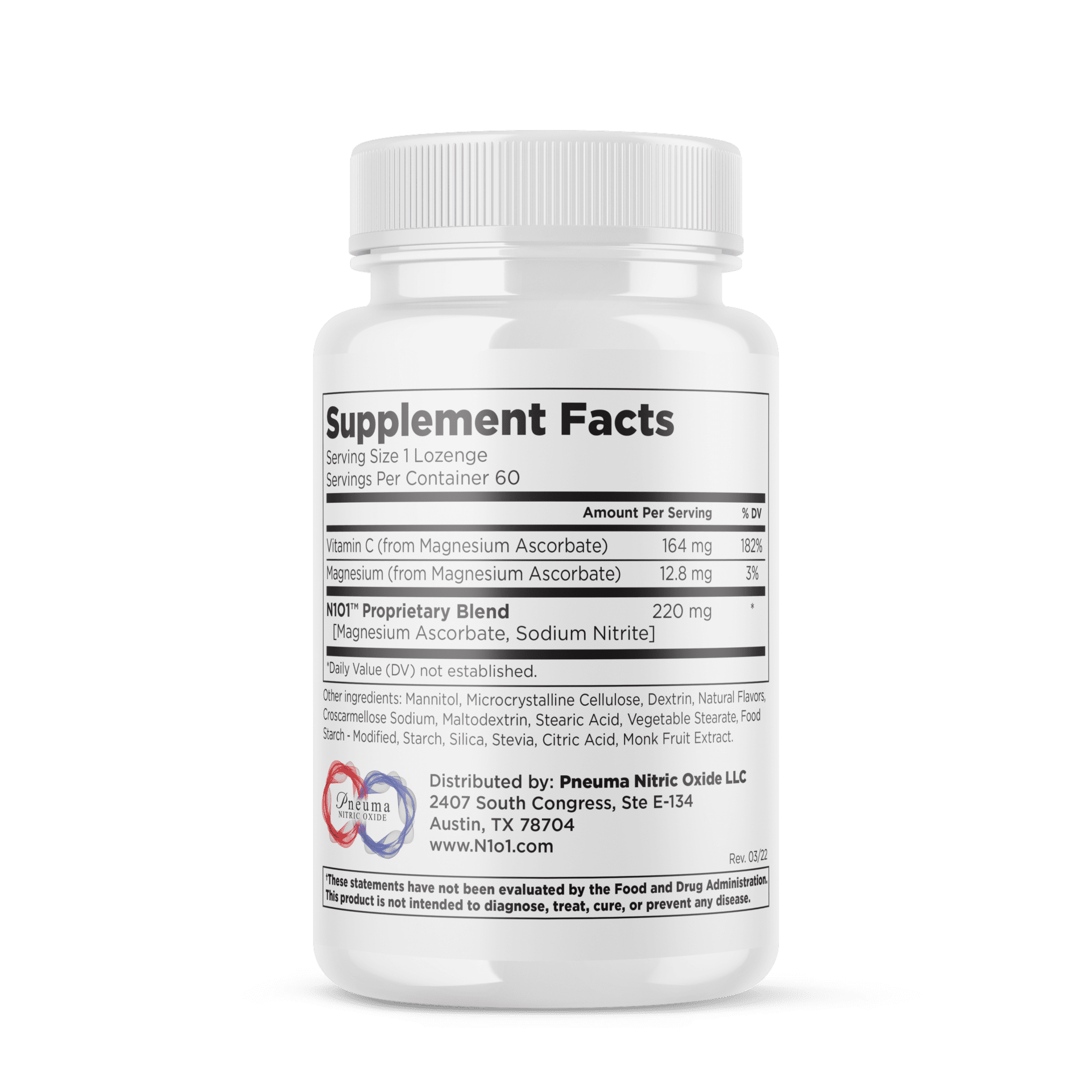 Nitric Oxide Lozenges