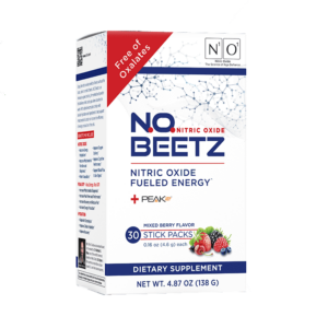 Nitric Oxide N.O. Beetz supports healthy blood circulation and blood pressure by Dr. Nathan Bryan
