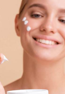 Face Cream Portrait