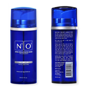n1o1 nitric oxide activating serum front back