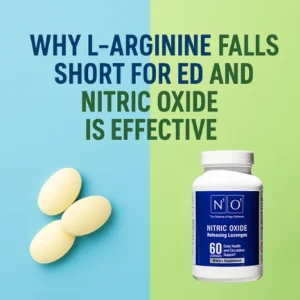 Why L-Arginine Falls Short for ED and Nitric Oxide is Effective