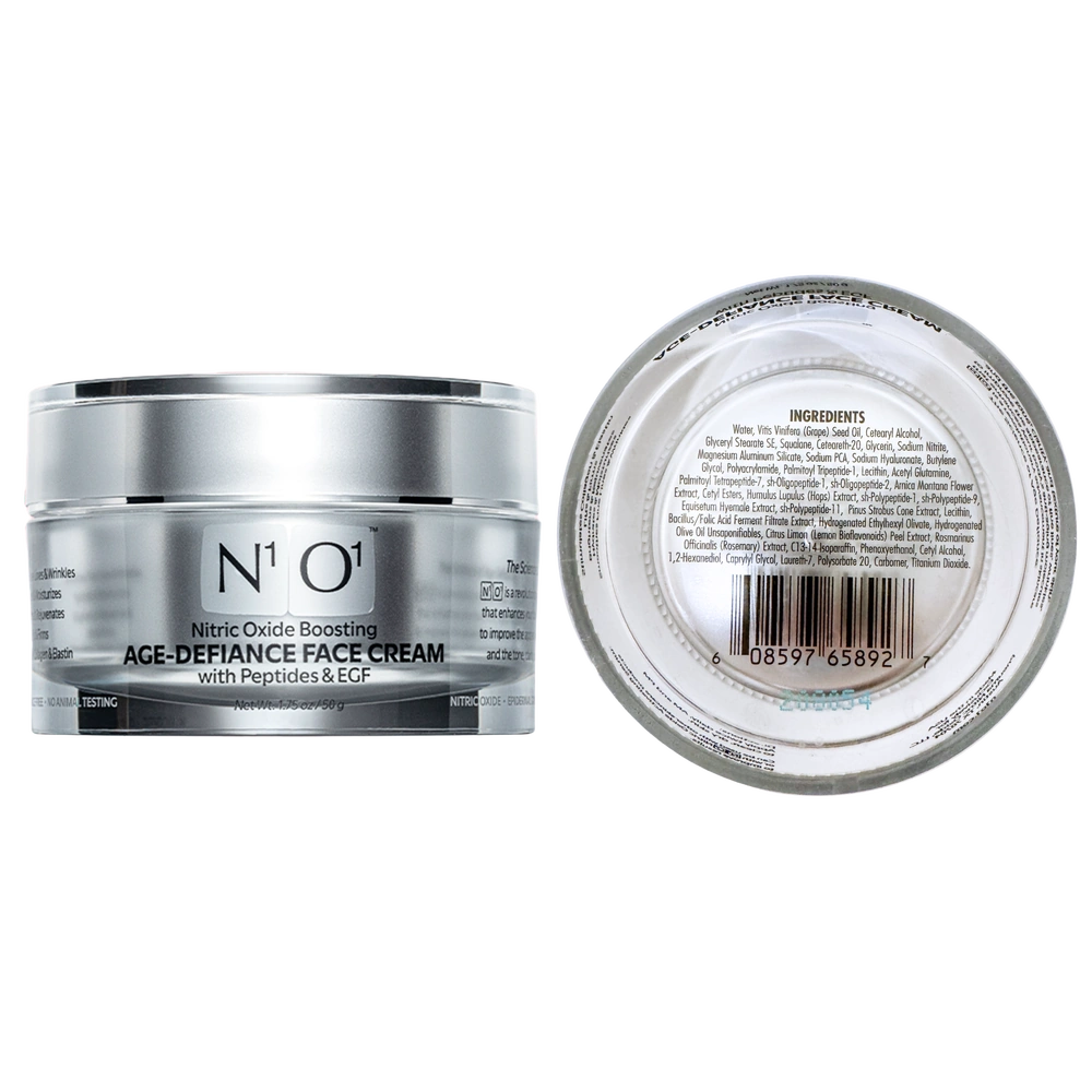 N1o1 Nitric Oxide Boosting Age Defiance Face Cream Ingredients