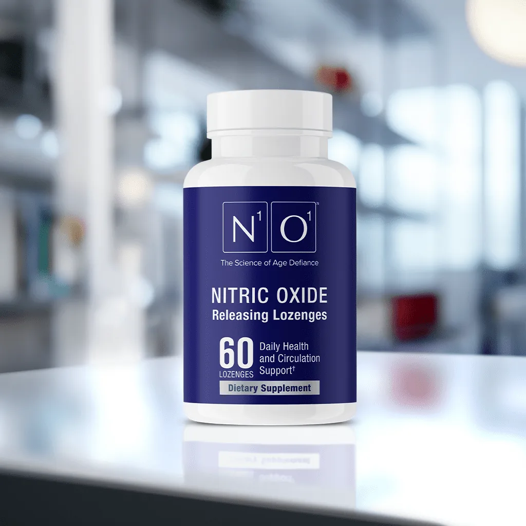 Nitric Oxide Daily Circulatory and Heart Health Support Lozenges by Dr. Nathan Bryan